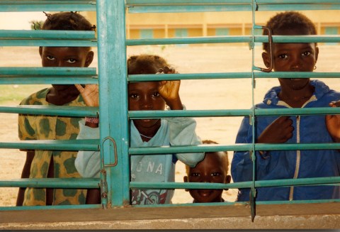 staring at the nasara